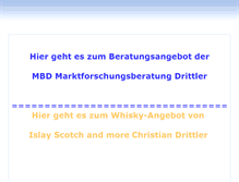 Tablet Screenshot of drittler.de